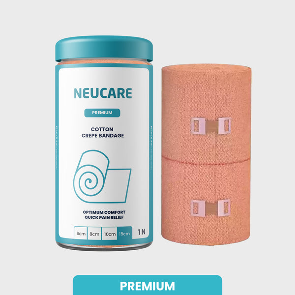 Neucare Crepe Bandage 15CM X 4MTR