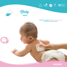 Neucare Baby Wet Wipes with Lid (Korean Formula, 648 Wipes) Pack Of 9